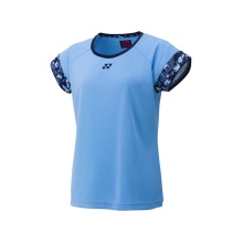 Yonex Sport-Shirt mit Graphic Print an Ärmeln #22 hellblau Damen